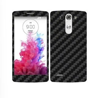 G3 S Black Carbon Fiber Texture Mobile Skin