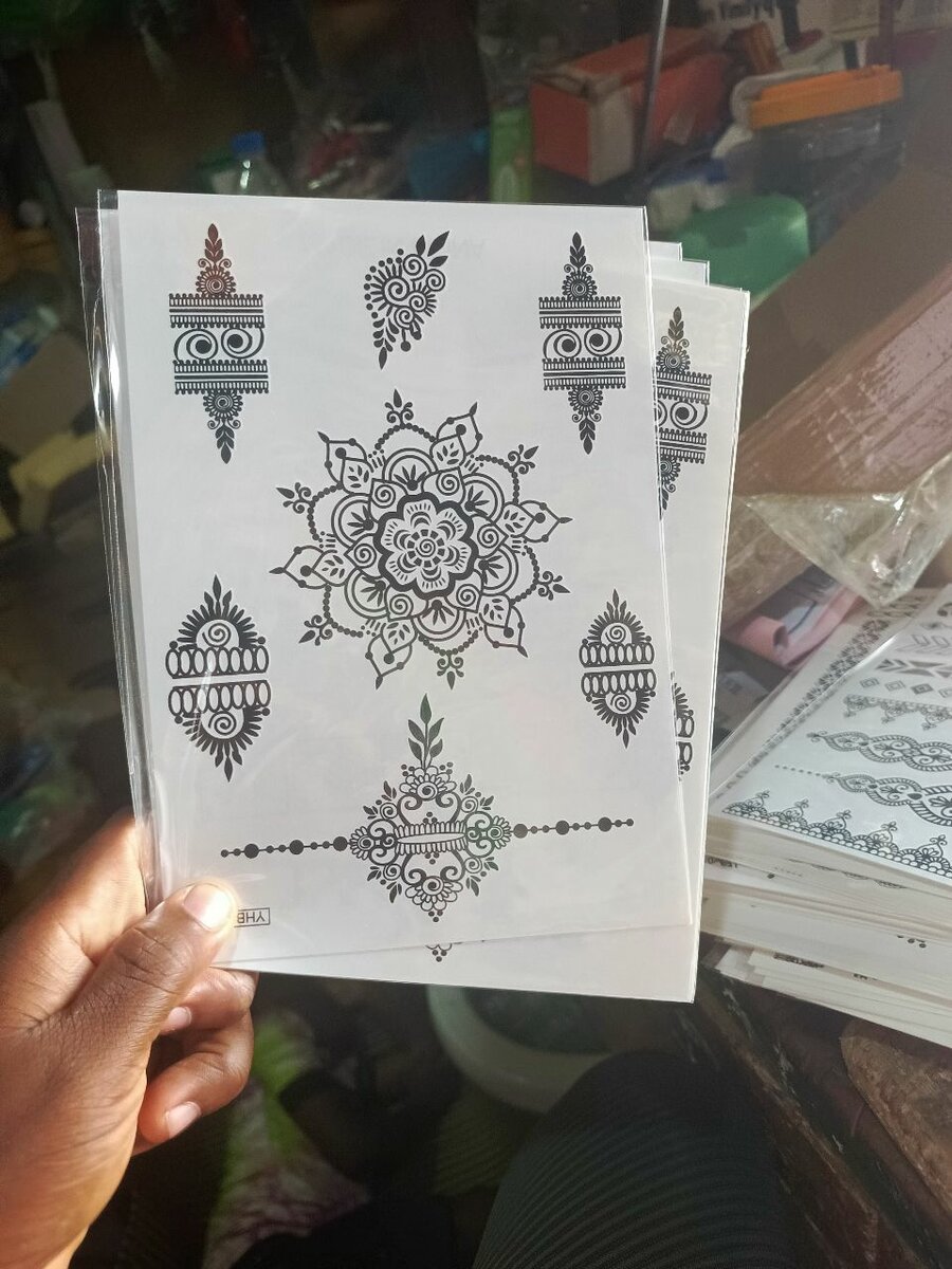 Tatouages Temporaires Mandala