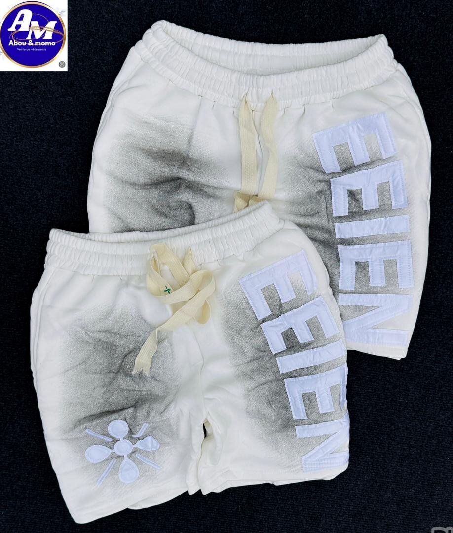 Shorts en coton unisexe