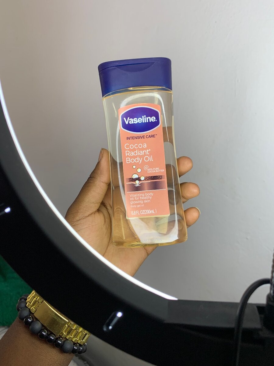 Vaseline body oil