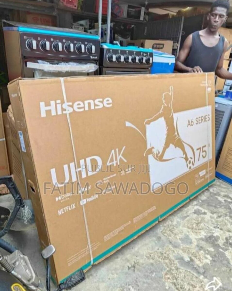 TV Hisense 75" UHD 4K