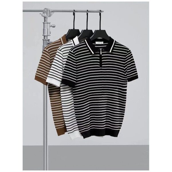 Polo à Rayures pour Hommes