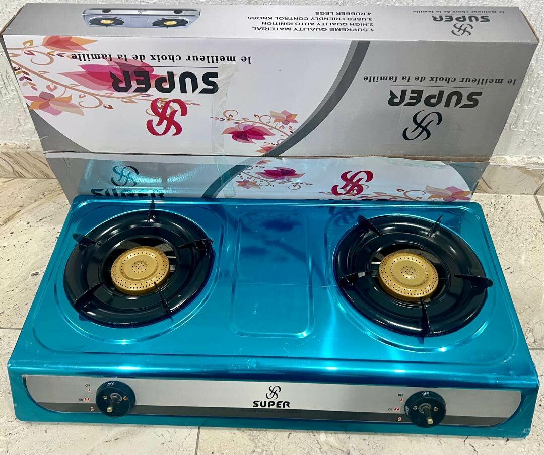 STARTECH Rechaud à Gaz - 3 Feux En Inox Marque: super