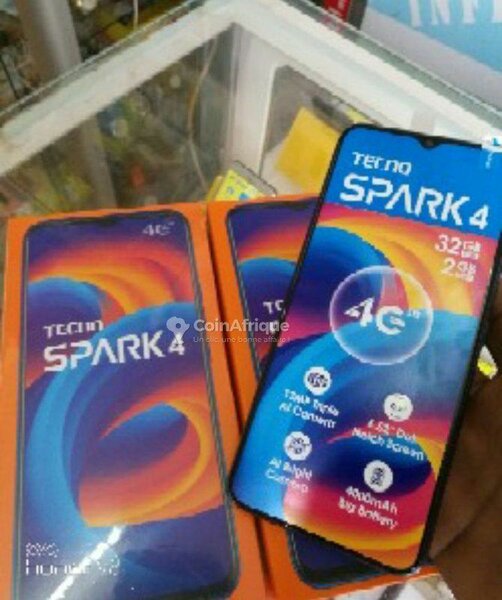 Tecno Spark 4 Smartphone 32Go