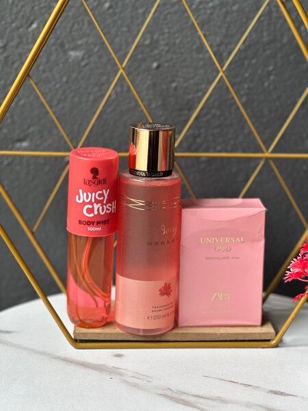 Ensemble de brumes corporelles parfumées