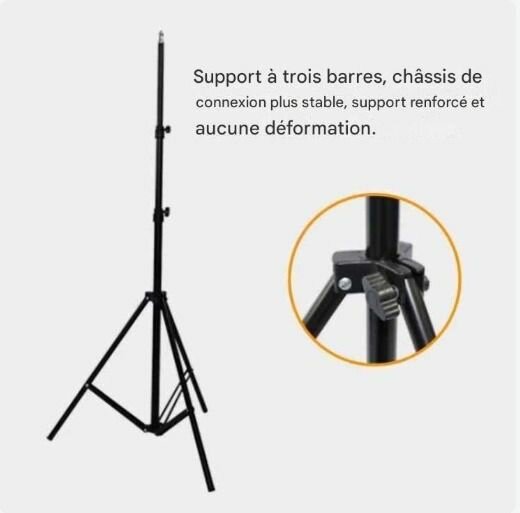 Trépied Réglable 2.1m Bluetooth
