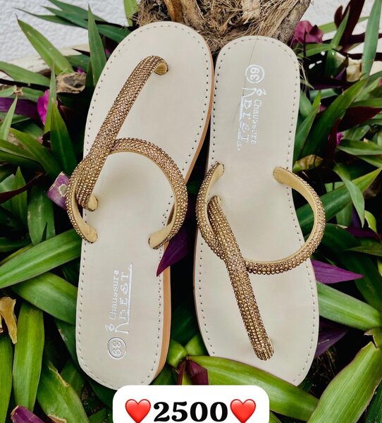 Elegant Beaded Sandals