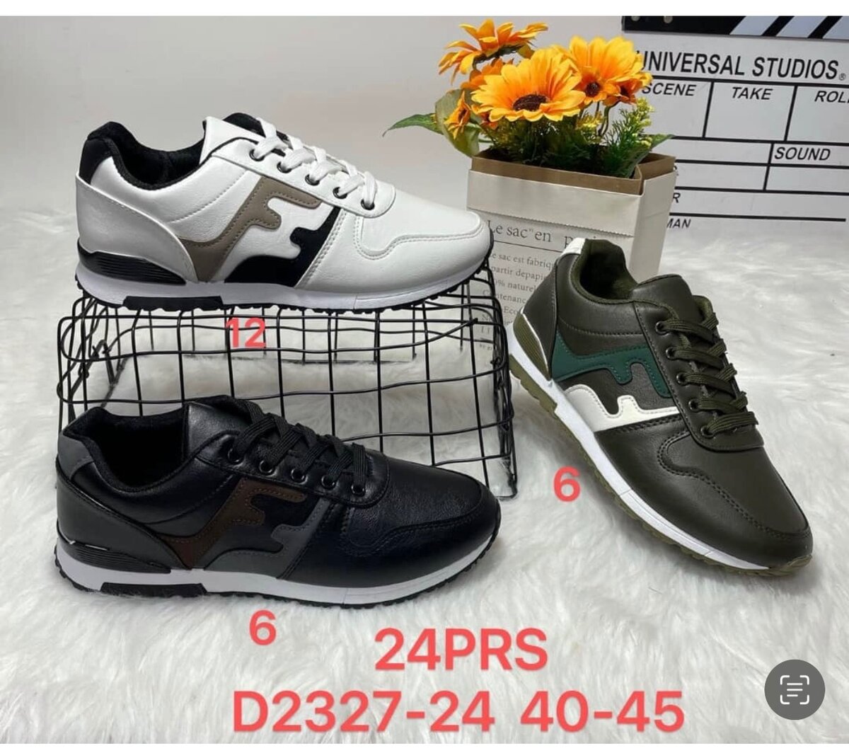 Des bonnes paires de chaussures disponibles