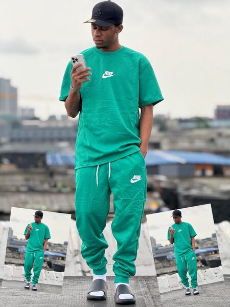 Tenue de survêtement colorée tendance