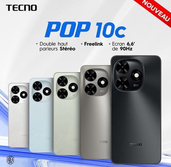 Tecno POP 10c Smartphone