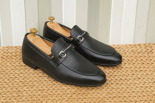 Mocassins élégants en cuir