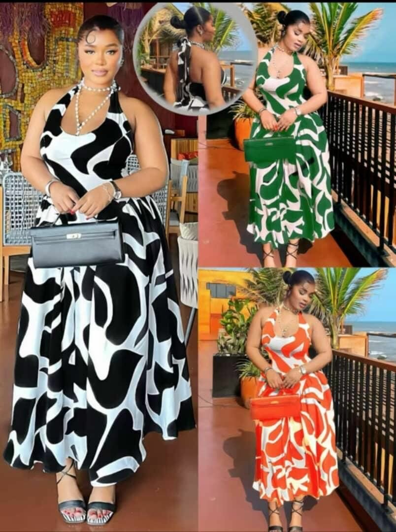 Robe longue florale élégante