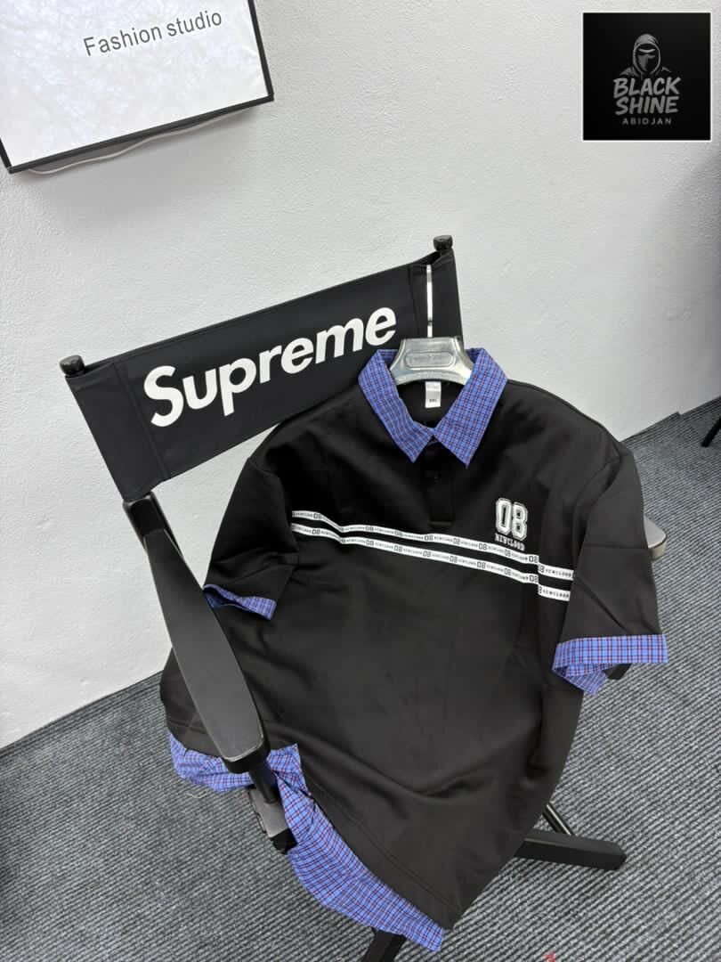 Polo rayé sport chic