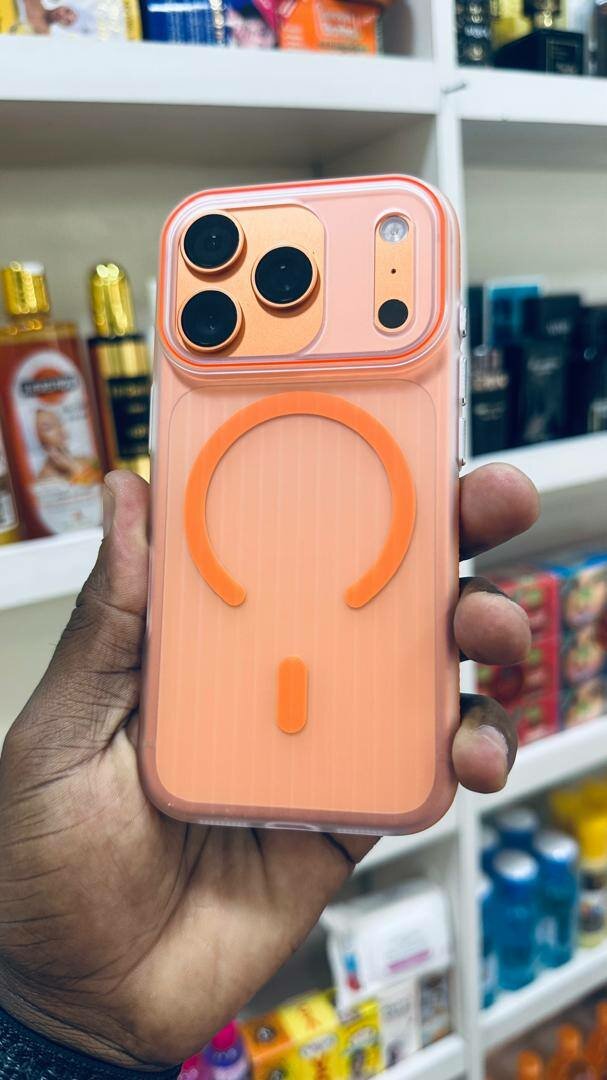 Coque iPhone MagSafe Orange