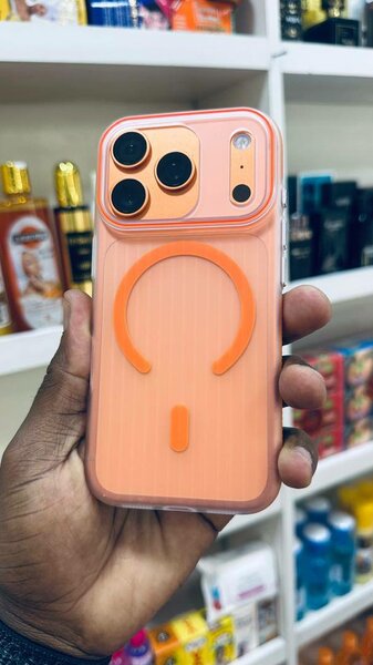 Coque iPhone MagSafe Orange