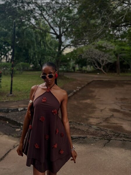 Robe d'été dos nu chic