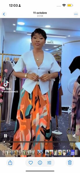 Jupe Maxi Colorée Femme