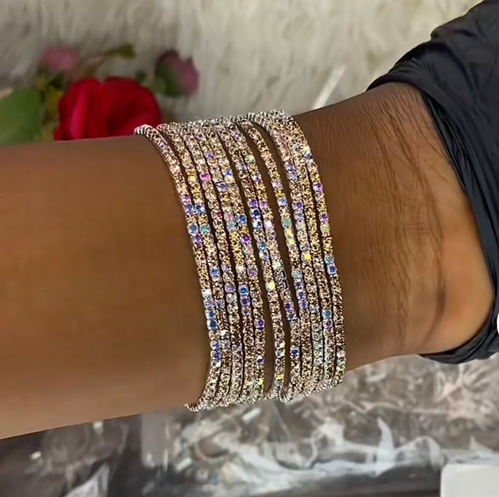 Bracelets multicolores élégants