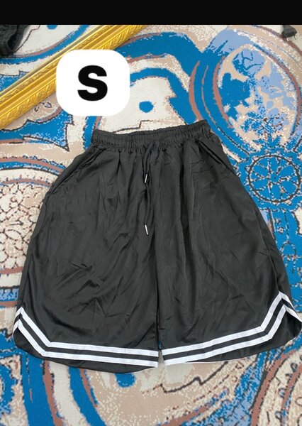 Shorts de sport unisexes noirs