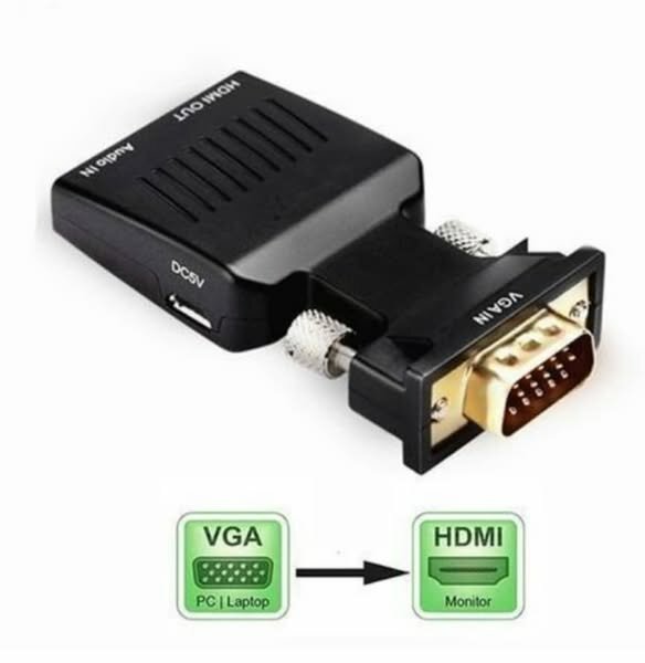 Adaptateur VGA mâle vers HDMI femelle
