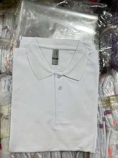 Polo Blanc Classique unisexe