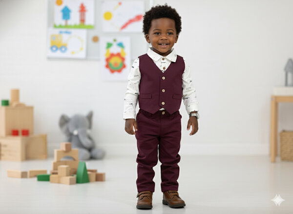 Ensemble costume enfant élégant