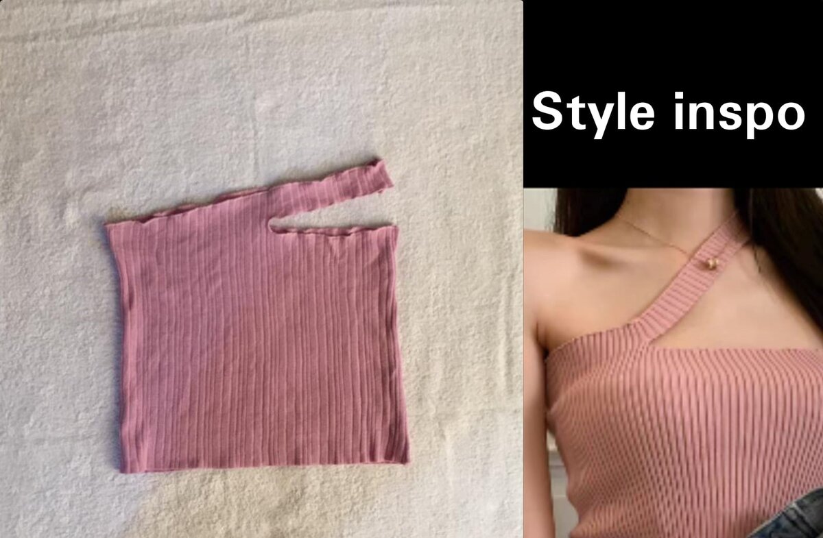 Salaula crop tops and tops