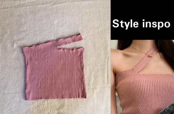 Salaula crop tops and tops