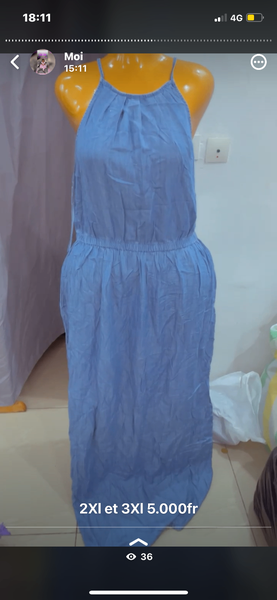 Robe d'été en coton