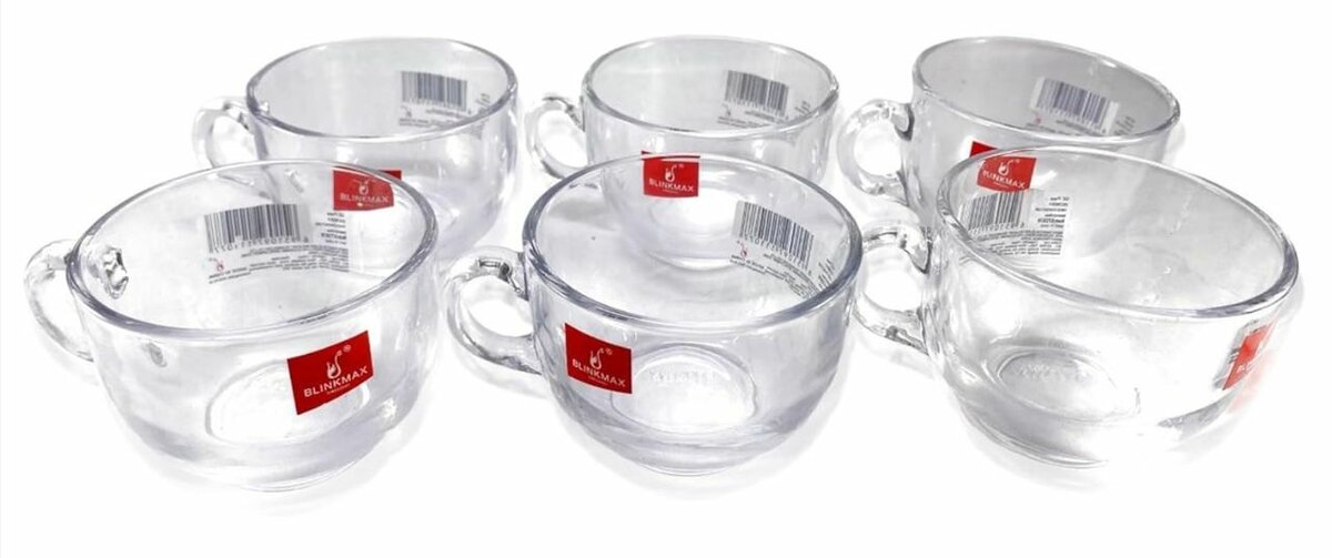 Ensemble de Tasses en Verre