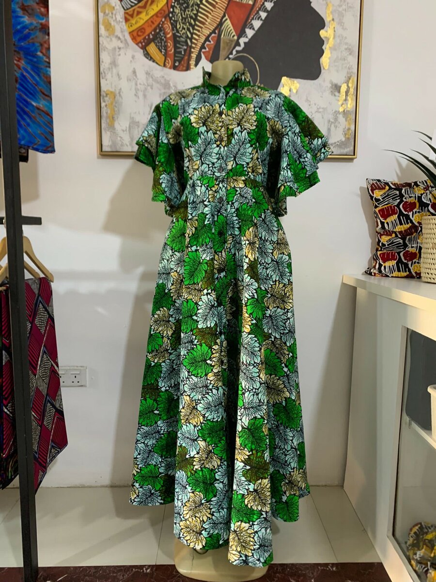 Chitenge maxi dresses