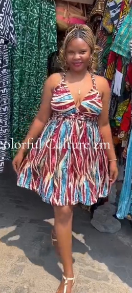 Women's  dress with print