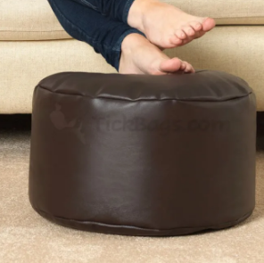 Leatherette Bean Bag Footrest