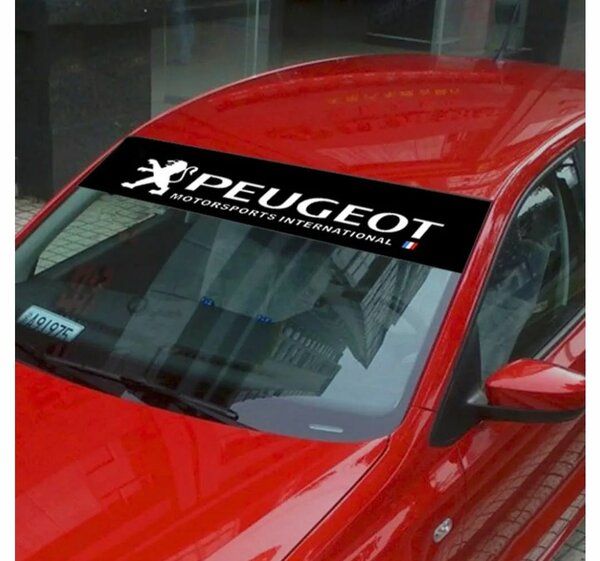 Bande pare-soleil Peugeot 206