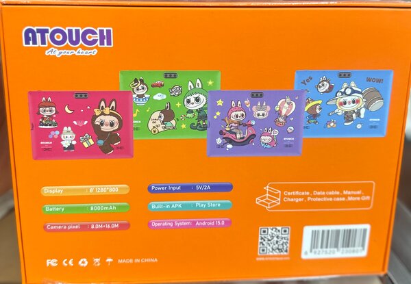 ATOUCH Kids Tablet 8"