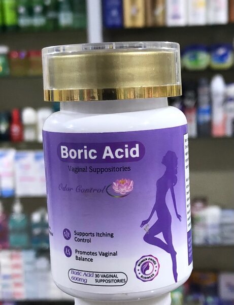 BORIC ACID VAGINAL PESSARIES 30,s