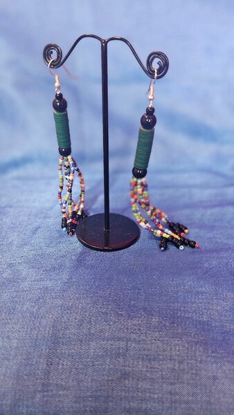 Boucles d'oreilles artisanales