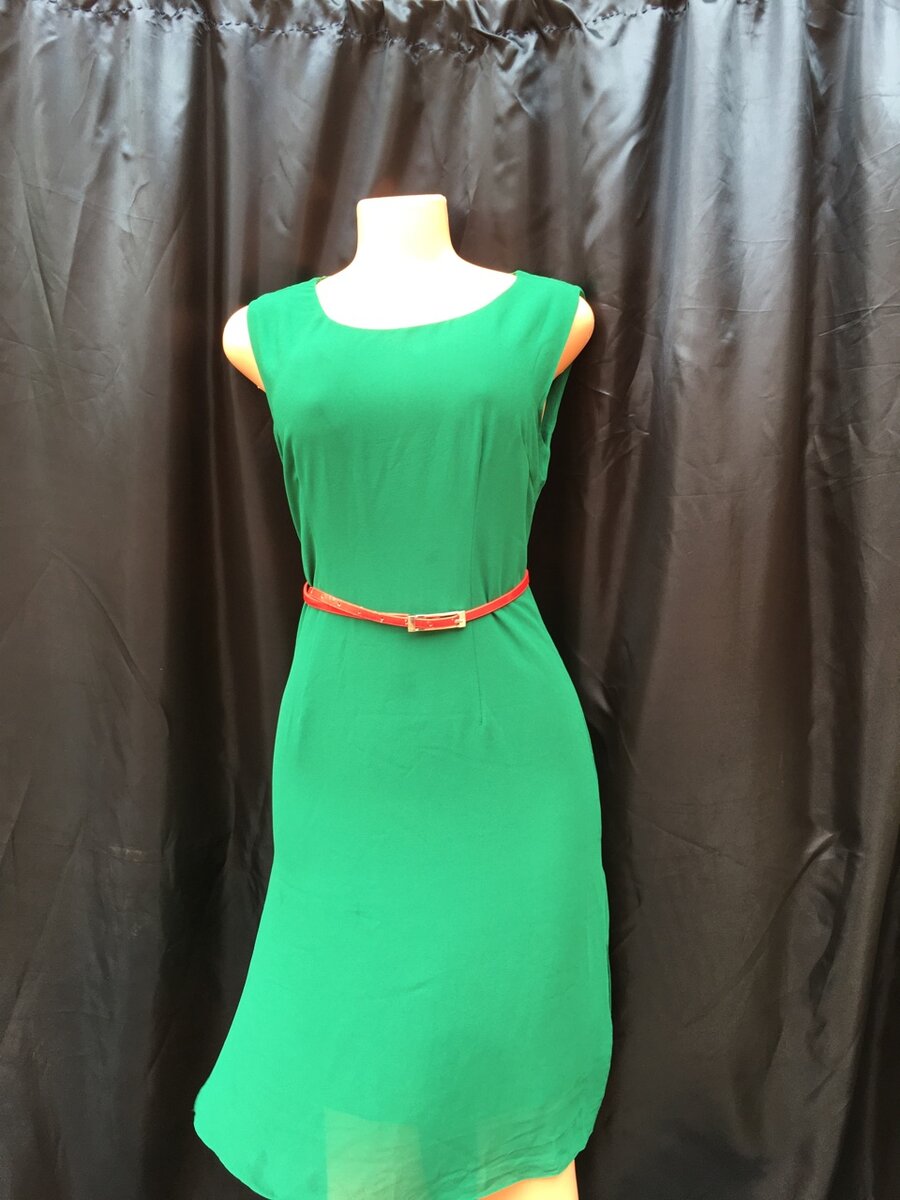 Green dress