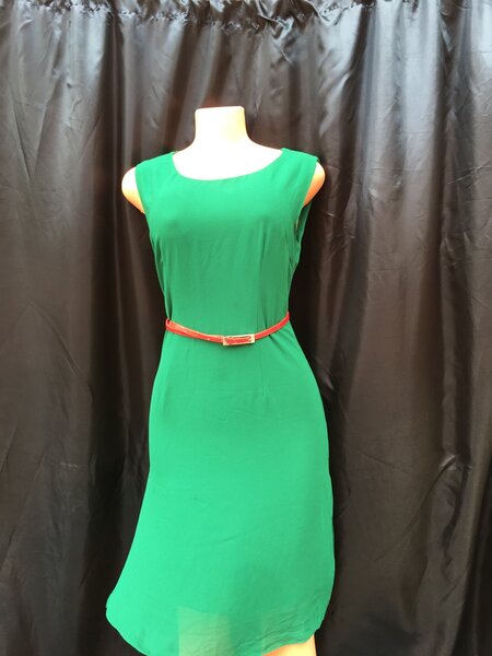Green dress