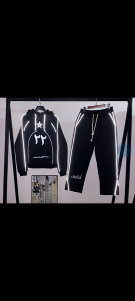 Ensemble de jogging réfléchissant