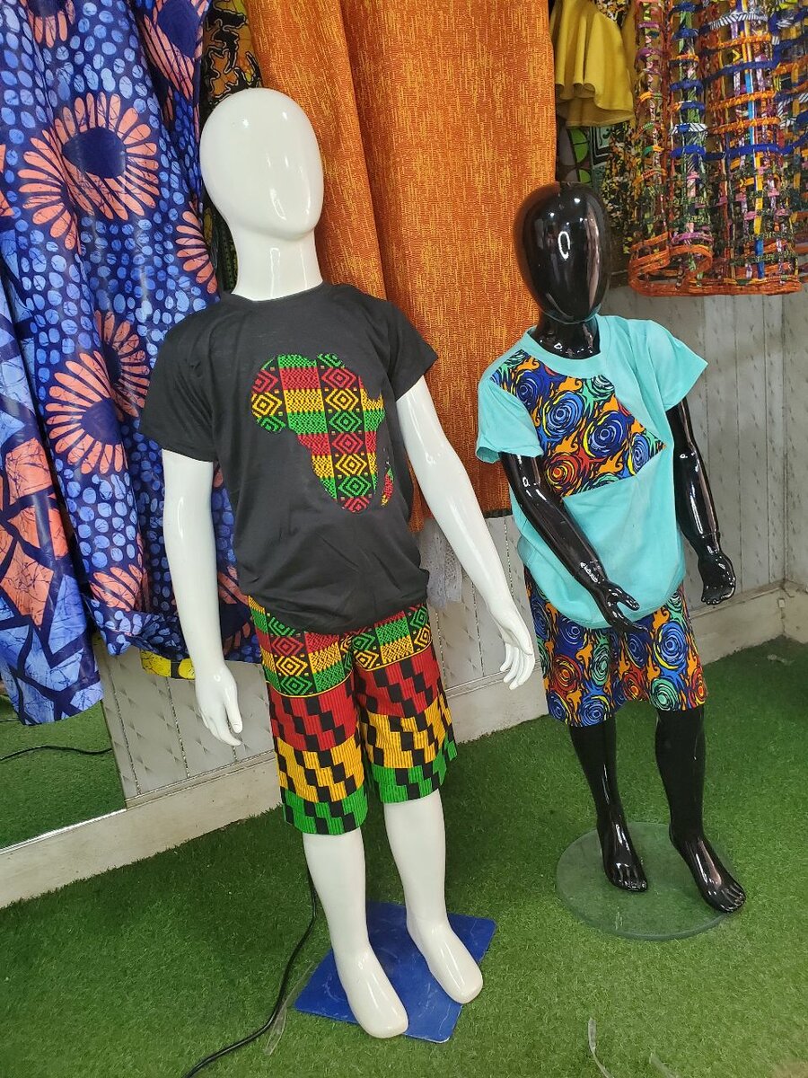 African Wear Top&Down kids