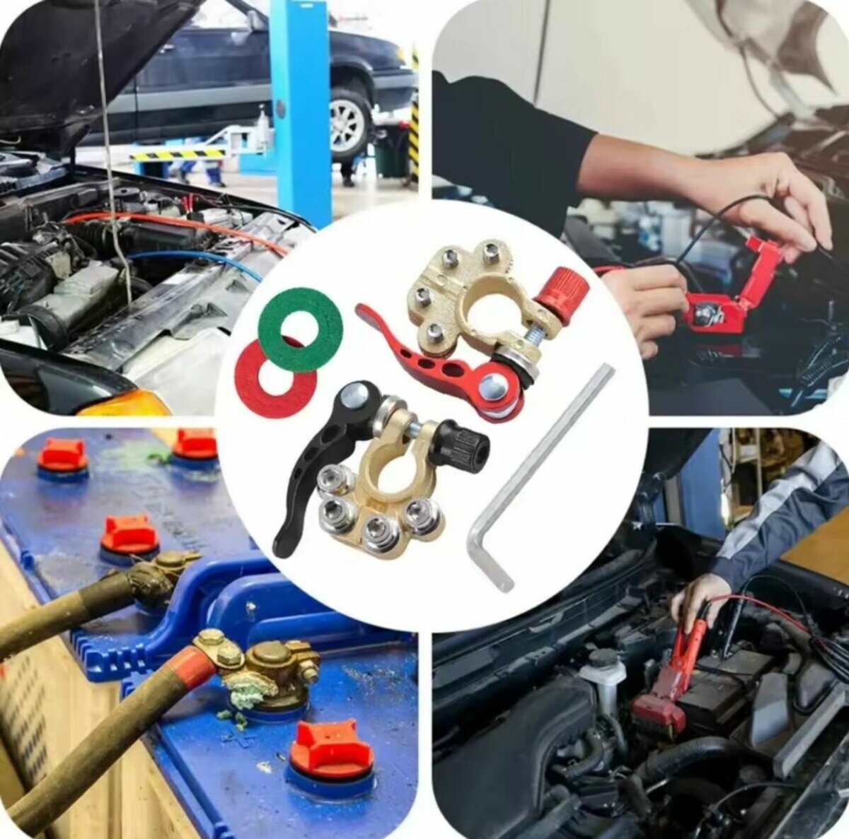 Connecteurs de Batterie 2pcs