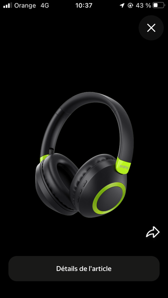 Casque Bluetooth Sans Fil Stéréo