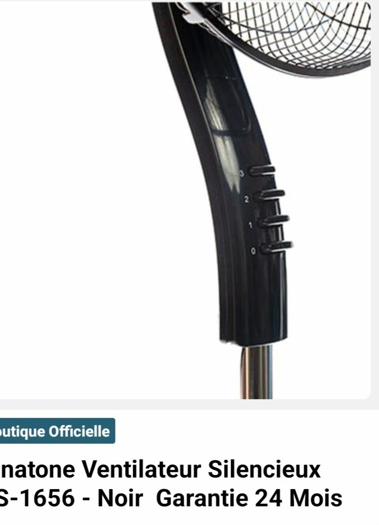 Binatone Ventilateur Silencieux VS-1656