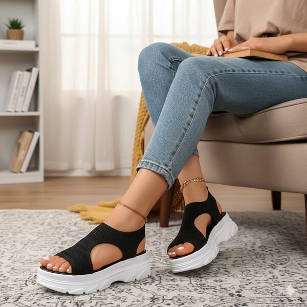 Sandales confortables femme
