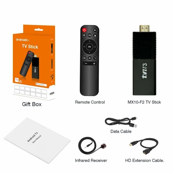 Clé TV Android 13.0 4K HD