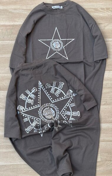 T-shirt oversize étoile