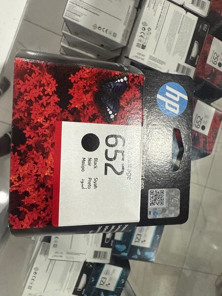 Cartouche d'encre HP 652 Noire