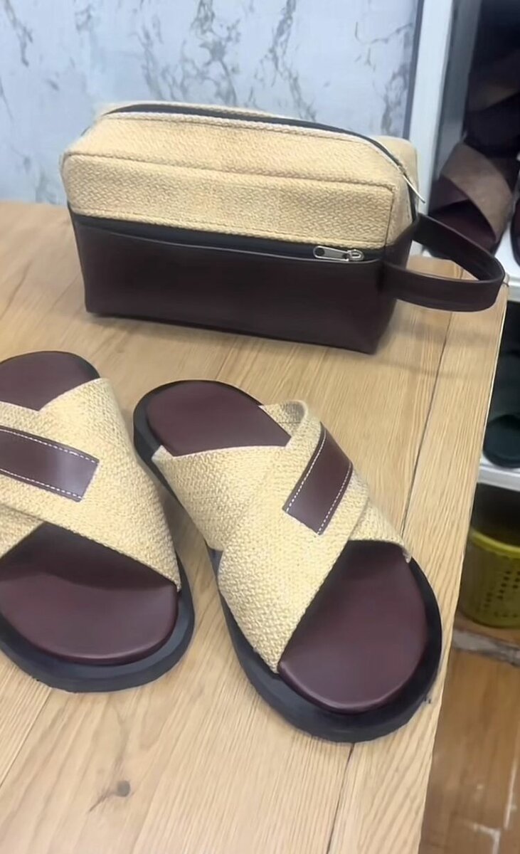 Sandales en toile élégantes