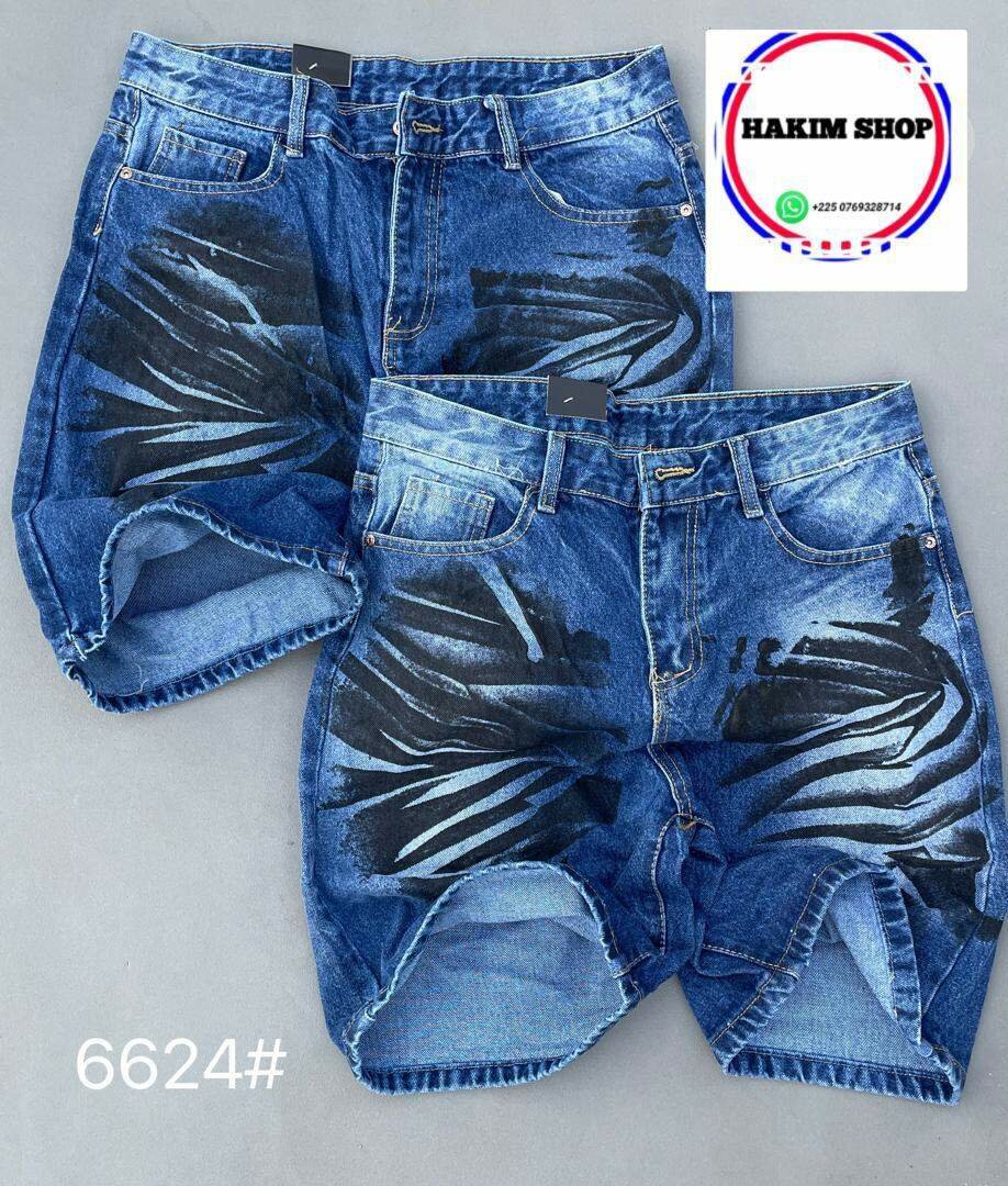 Shorts en denim mode homme